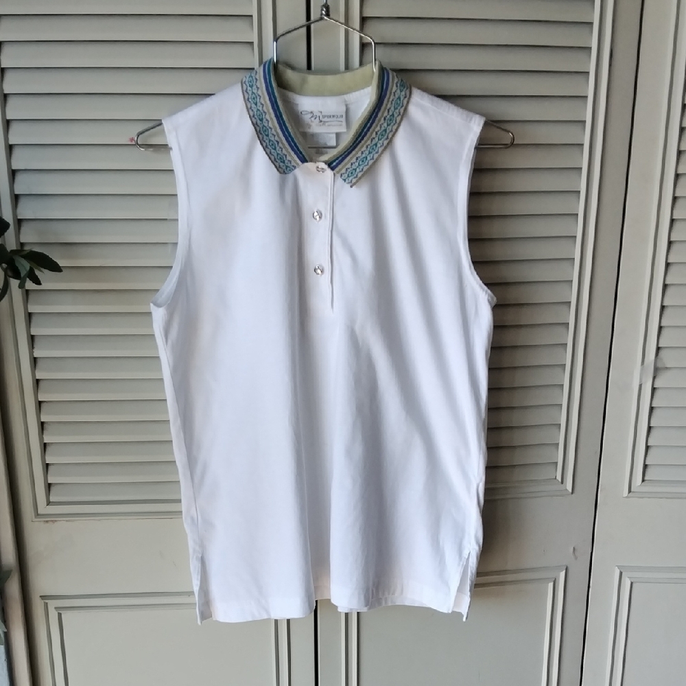 Sleeveless Polo